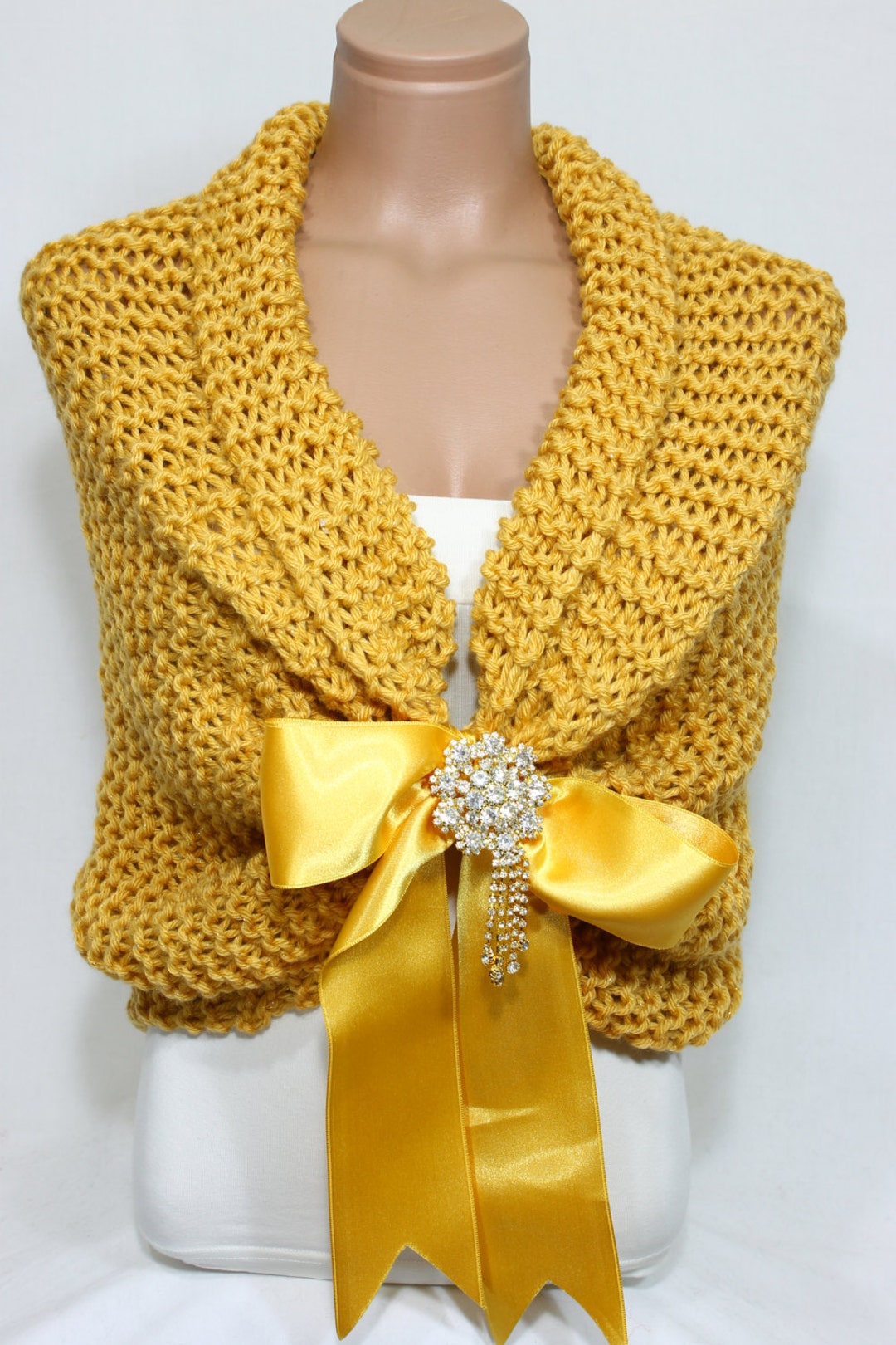 shawl mustard