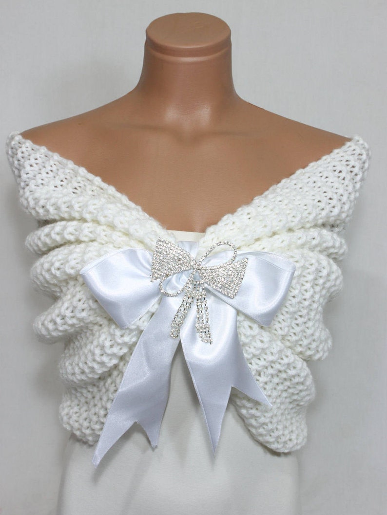 shawl for white dress