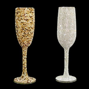Custom Wedding Champagne Glass Toasting Glass Toasting Flute For Bride Groom Champagne Flutes Wedding Gift Decorations Bride and Groom
