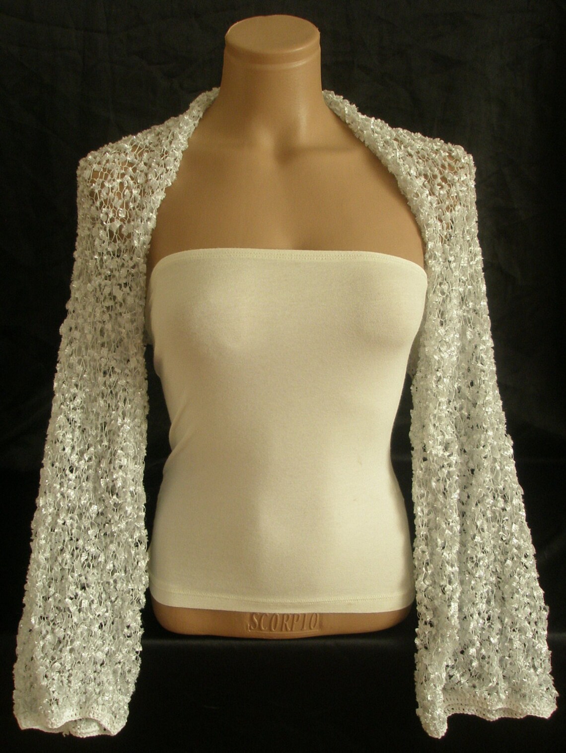 v neck crochet cardigan