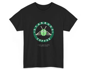 Starbugs Coffee T-Shirt | Funny Programmer Tee | Coding Humor Gift for Developers