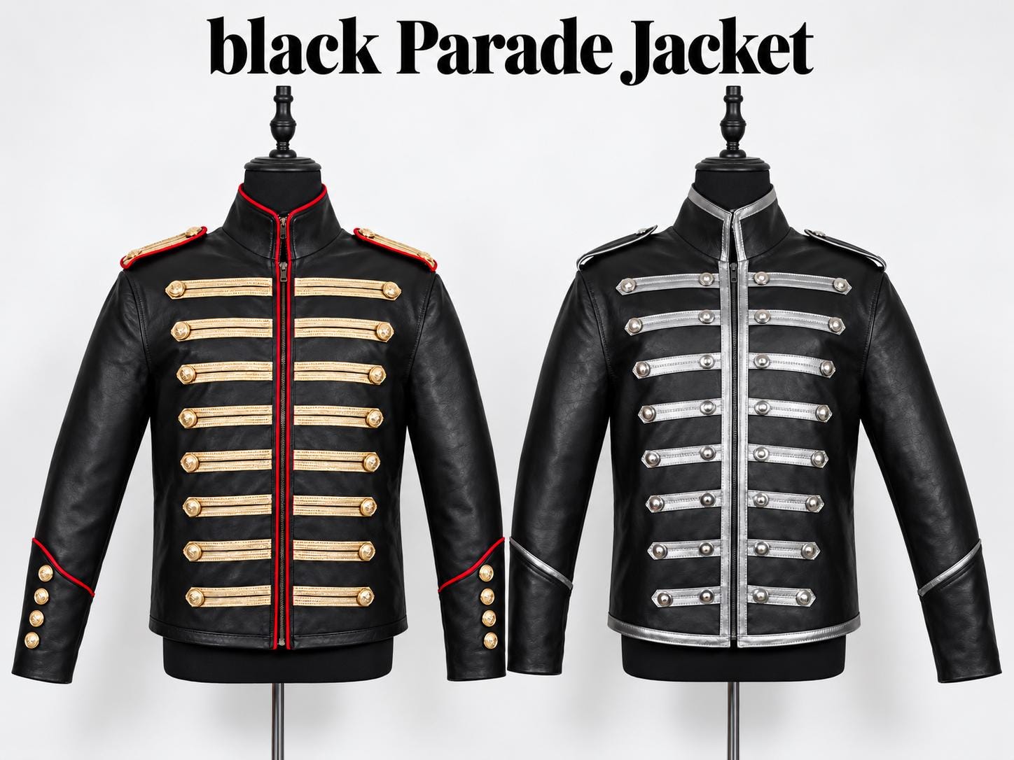 Leather Napoleon Jacket - Etsy
