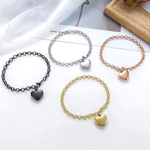 Personalized heart urn bracelet. silver urn bracelet. Ash urn bracelet. Cremation heart jewelry, cremation ashes bracelet. heart urn
