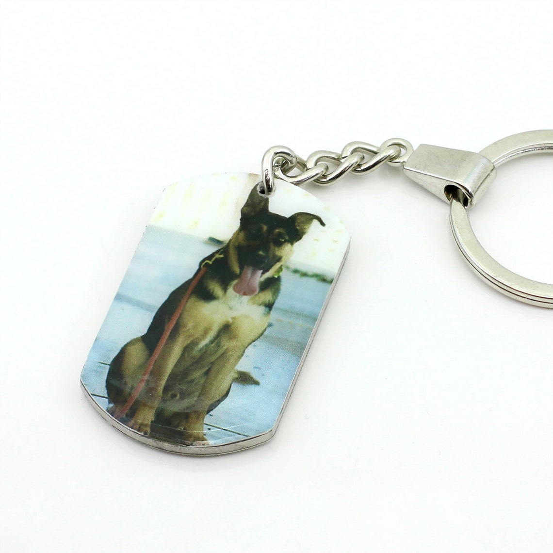 Personalized Pet Dog Tag Keychain Paw Dog Tag Keychain. Pet Etsy UK