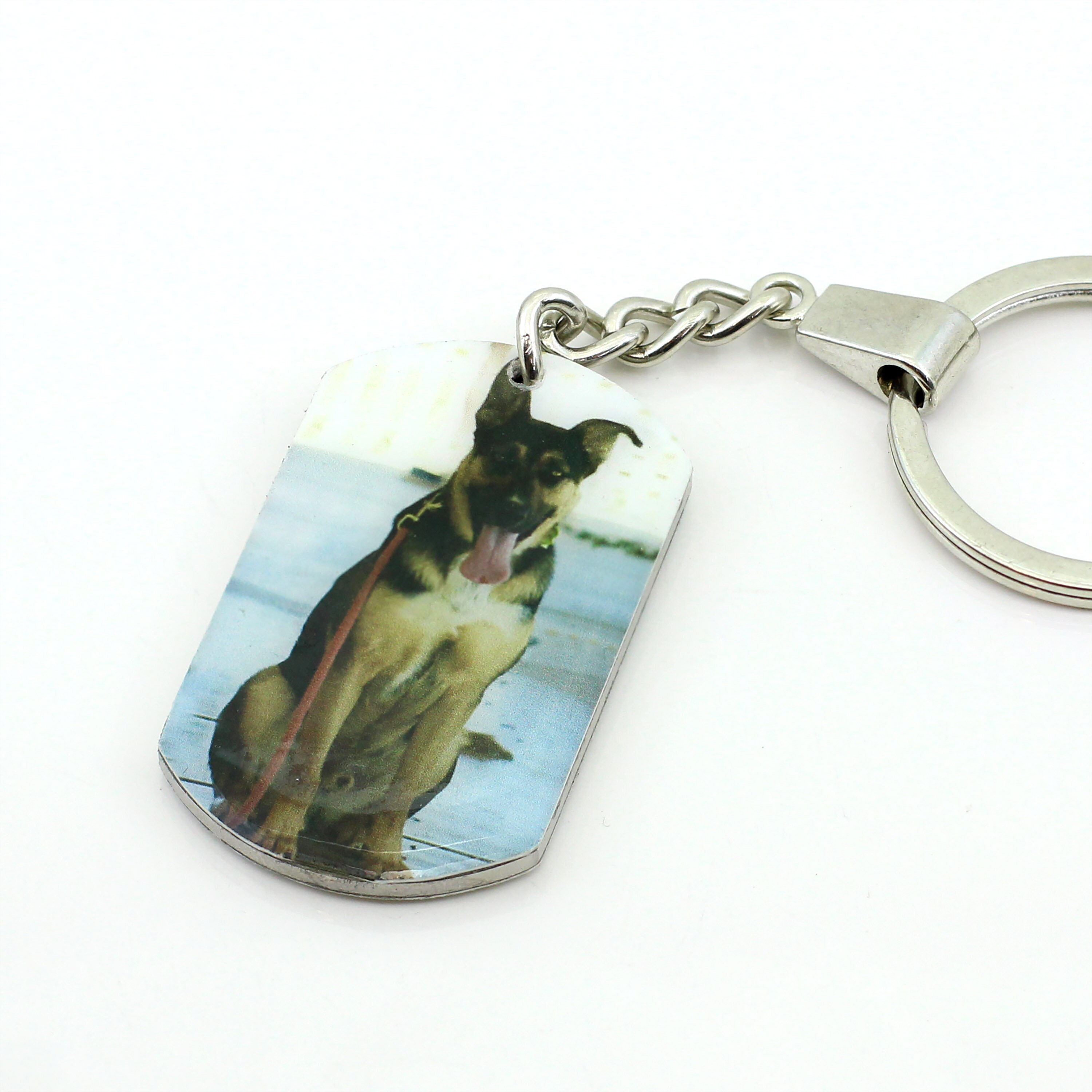 Personalized Pet Dog Tag Keychain Paw Dog Tag Keychain. Pet Etsy UK