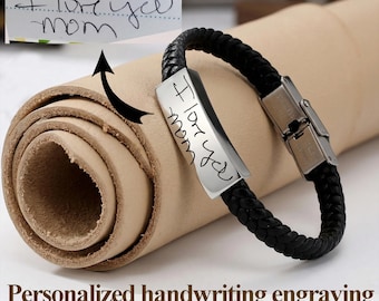 Personalized urn bracelet. Braided leather urn bracelet. Ash urn bracelet. Cremation jewelry, cremation ashes bracelet. EKG strip engraving