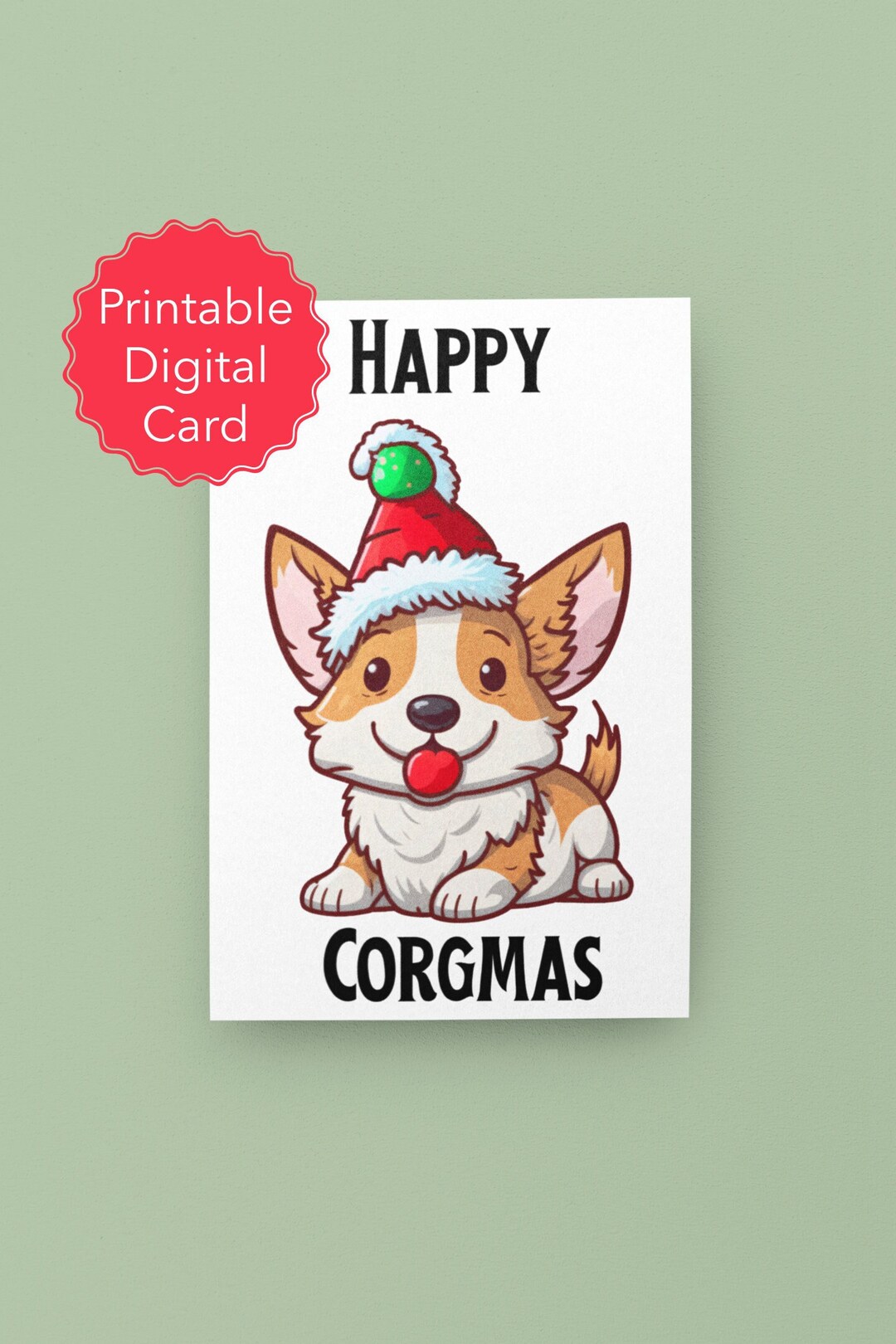 corgi-printable-christmas-card-digital-downloadable-greeting-card-dog