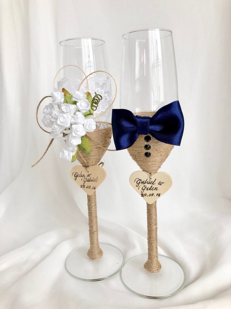 Wedding Toasting Glass. Wedding Cup. Bride and Groom Wine | Etsy