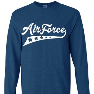 Air Force Gifts Long Sleeve Shirt Mens Graphic Tees
