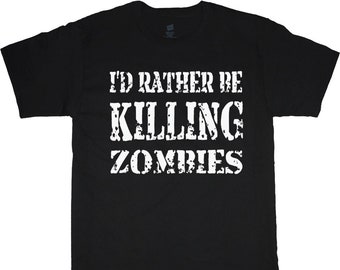 Camisas grandes y altas Hombres Gamer Gear Zombies