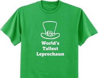 Funny St Patricks Day Shirt Mens Leprechaun Tee