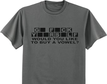Rude T-shirt Funny Saying Mens Graphic Tees Gifts