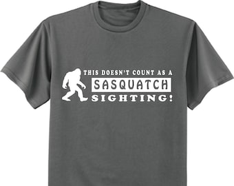 Big and Tall Shirts Men Sasquatch