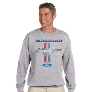 Crewneck Sweatshirt Ford Mustang Mens Gifts