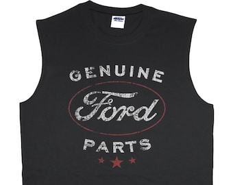 Ford Shirts Mustang Trucks Mens Sleeveless Shirt Muscle Tee