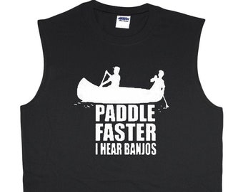 Funny Mens Sleeveless T-shirt Muscle Tee