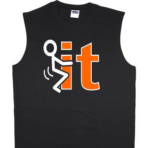 Funny Mens Sleeveless Shirt Muscle Tee