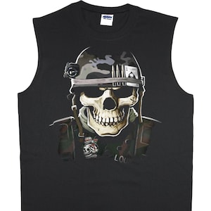 Military Gifts Mens Sleeveless Shirt Muscle Tee