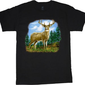 Big and Tall Shirts Men Graphic Tees Deer