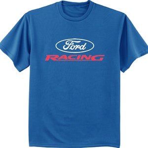 Ford Racing T-shirt Men&#39;s Tee Mustang Mopar Decal