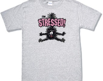 Ik ben Stessed kat T-shirt