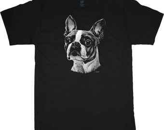 Boston Terrier T-shirt Dog Breed Gifts Tee