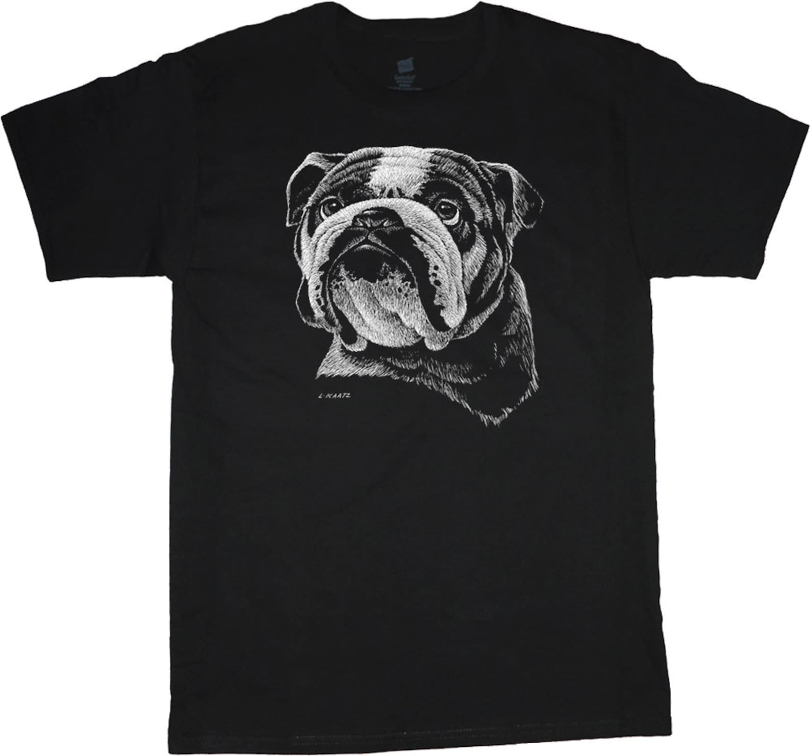 English Bulldog Tshirt Dog Breed Gifts Tee Etsy