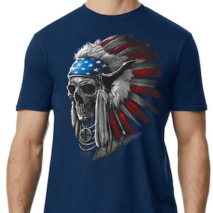 Indian Chief T-Shirt, Native Land Shirt, American Indian Sweat, Indian Land Tee, Indian Nomad Shirt, Gift For Indian Man,Native Indian Shirt