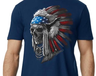 Indian Chief T-shirt, Native Land shirt, Indiaan zweet, Indian Land Tee, Indian Nomad Shirt, cadeau voor indiaan, Indiaan shirt