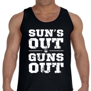 Funny T-shirt Mens Tank Top Sleeveless Muscle Tee