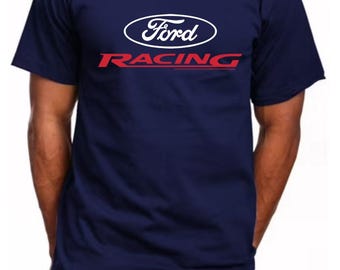 Ford Racing T-shirt Mens Graphic Tees Ford Mustang Shirts
