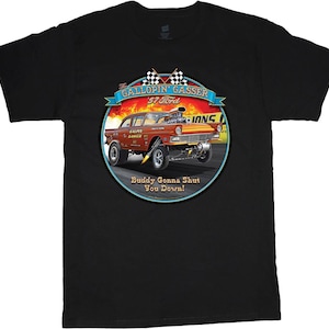 Ford &#39;57 Gasser Classic Drag Racing T-Shirt, Ford-Liebhaber, LKW-T-Shirt, stolzer Ford-Besitzer Shirt, Drag Racing Shirt, Vintage Gasser Shirt