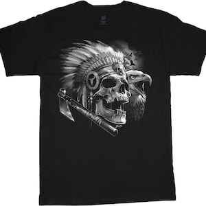 Indian Skull Eagle Shirt , Proud Indian shirt , Indian Lover Shirt , Fathers day Shirt ,  Proud Indian shirt , Shirt for Dad