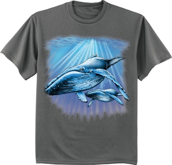 Humpback Whale T-shirt Mens Graphic Tee