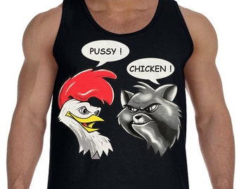 Onbeleefd grappig tanktop mouwloos spier T-shirt