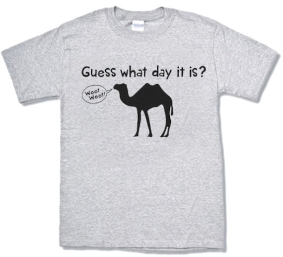 Mens T-shirt Hump Day UK