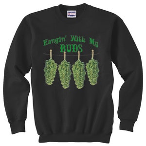 Crewneck Sweatshirt / Hangin&#39; with my Buds