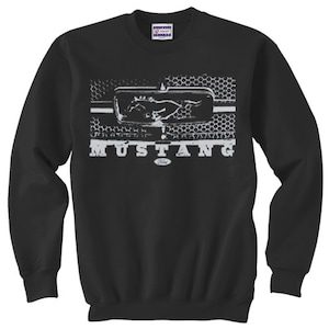Crewneck Sweatshirt / Ford Mustang Grill