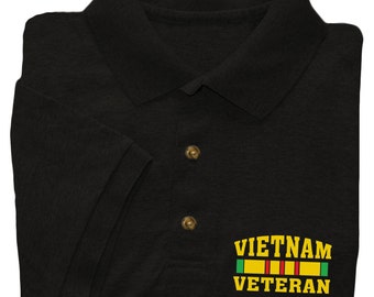 Vietnam Veteran Polo style shirt - Men's