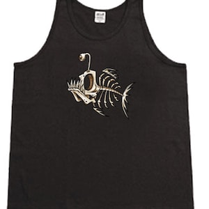 Skelett Fisch / Mens Pullunder oder ärmelloses T-shirt