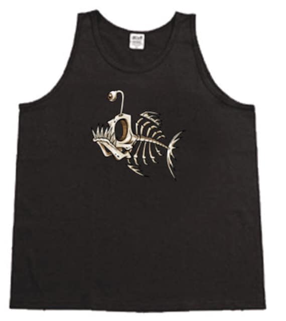 Skeleton Fish / Mens Tank Top or Sleeveless T-shirt -  Canada