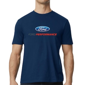 Ford Performance   Racing  Owner Fan Novelty Ford  Design Car Logo  Ford Navy Blue T-Shirt Ford Car Lover Shirt Ford  Mustang Fan