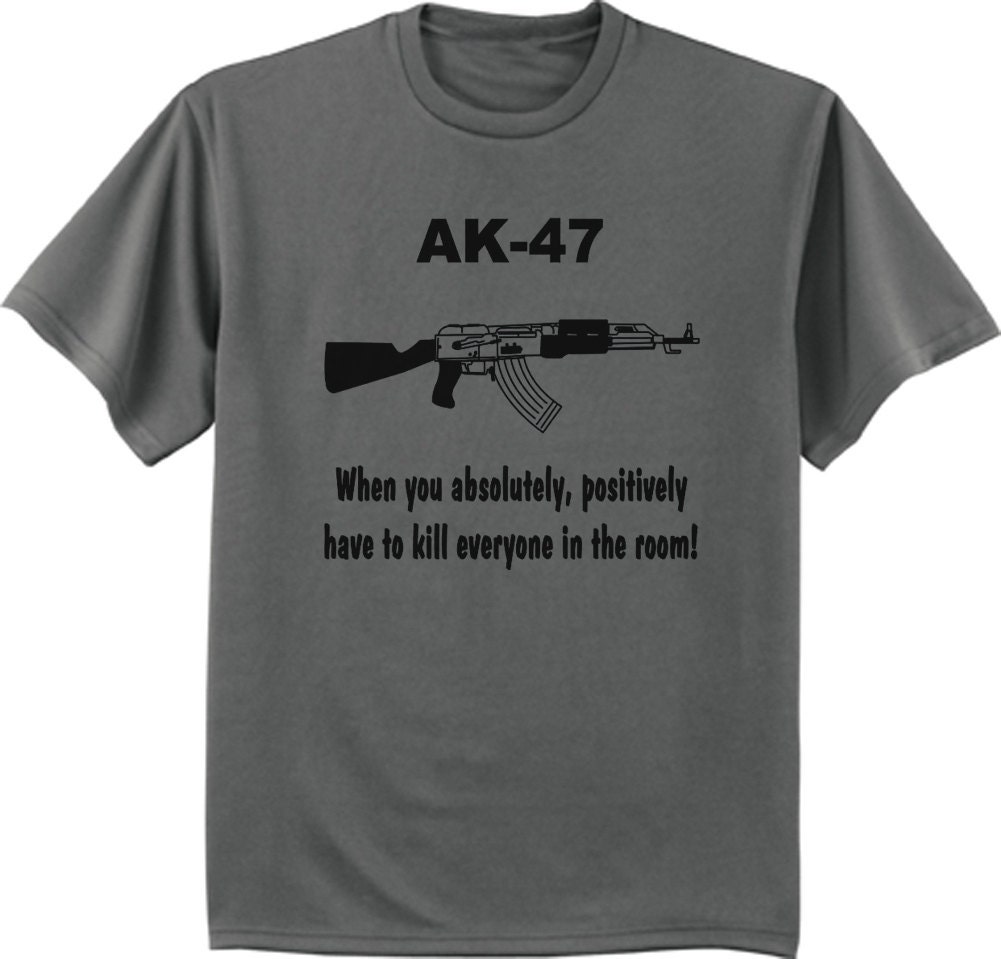 Men's T-shirt / Funny AK-47 Shirt | Etsy India