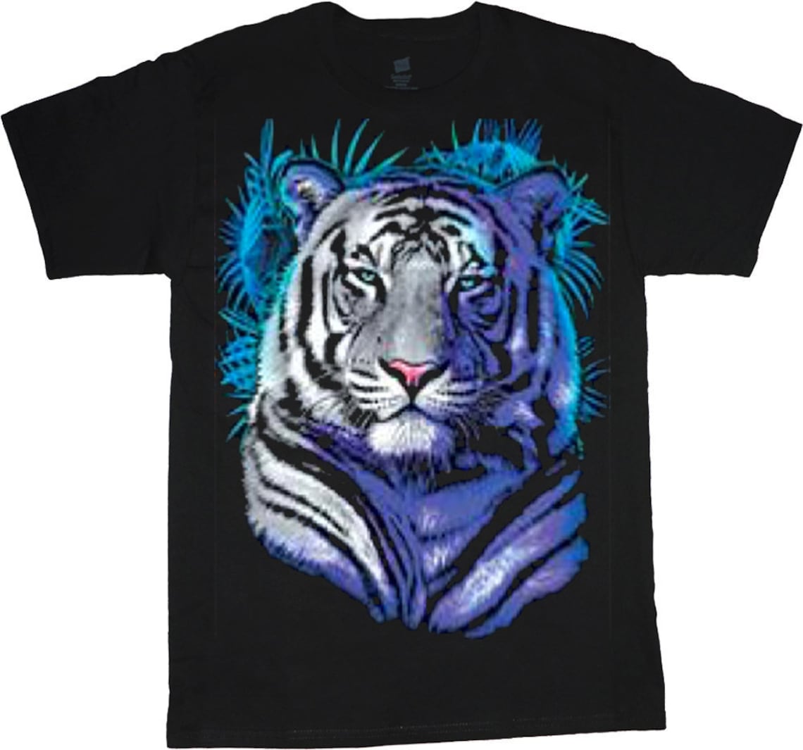 nike white tiger shirt