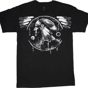 Indian Chief T-Shirt, Native Land Shirt, American Indian Tee, Indian Land Tee, Indian Nomad Shirt, Gift For Indian Man,Native Indian Shirt