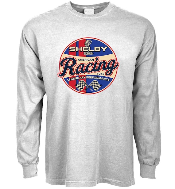 Ford Shelby Racing Long Sleeve T Shirt Muscle Car UK