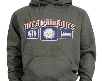 Funny Volleyball Gifts Mens Hoodie Sweatshirt