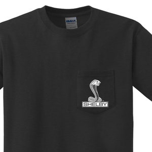 Mens Pocket T-shirt - Shelby Cobra Ford Mustang