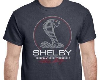 thumbnail image 2 of Shelby Cobra Snake Head Vintage Logo T-Shirt - American Classics - Carroll Shelby Muscle Car Tee 2 of 5