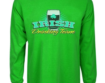 Funny St Patricks day t-shirt Irish drinking team bar crawl